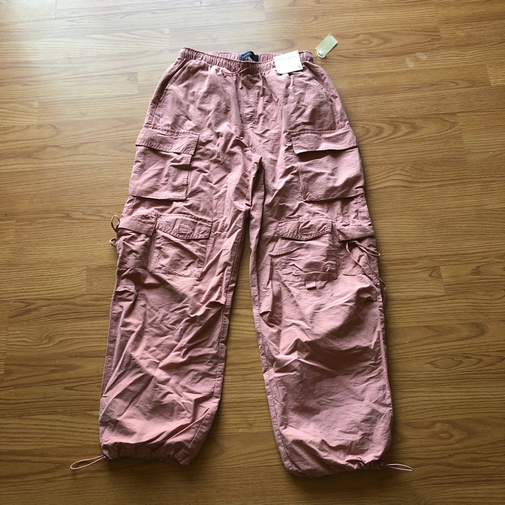 Aeropostale Pink Cargo Jogger Pants